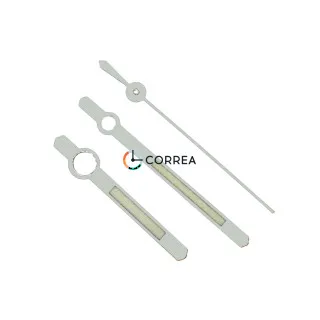 Стрілки для механізмів Orient сріблясті FOB-108