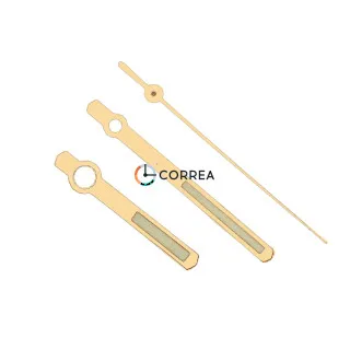 Стрілки для механізмів Orient College золоті FOB-109