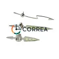 Стрелки для механизмов Miyota 2035 высокие серебро  FSK2035-003 - 1