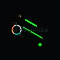 Стрелки для механизмов TMI AL21 высокие серебро  FSKAL21-001-29 - 2