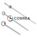 Стрелки для часов механизмов ETA 955.xxx 956.xxx серебро FSKETA-003w - 3