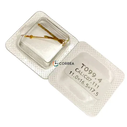 Стрілки для Tissot Chemin Des Tourelles T099 (ETA C07.111) золото FSKETA-005g - 5