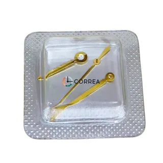 Стрілки для Tissot Chemin Des Tourelles T099 (ETA C07.111) золото FSKETA-005g