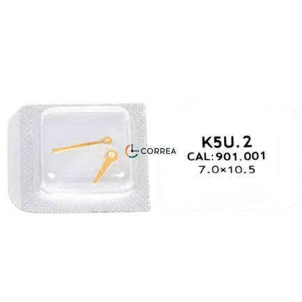 Стрілки для Calvin Klein K5U (ETA 901.001) золото FSKETA-010g - 6