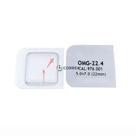 Стрелки для часов Omega De Ville ETA 976.001 красное золото FSKETA-012r - 6