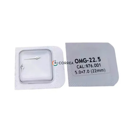 Стрелки для часов Omega De Ville ETA 976.001 серебро FSKETA-012w - 6