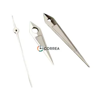 Стрілки для механізмів Miyota GL, GM срібло FSKMIY-005ws