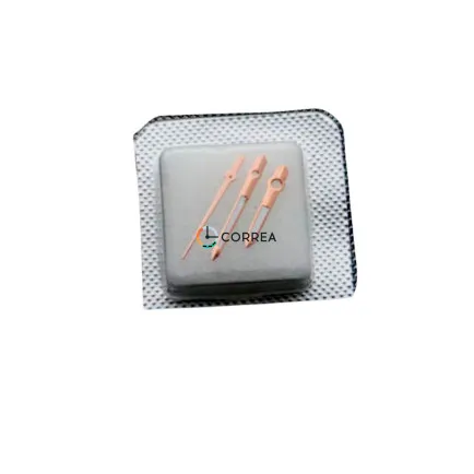 Стрелки для механизмов Ronda 500 700 1000 серий красное золото FSKRO-002rb - 4