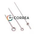 Стрелки для механизмов Ronda 500 700 1000 серий серебро  FSKRO-006w - 2