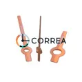 Стрелки для механизмов Ronda 500 700 1000 серий красное золото  FSKRO-008r - 2