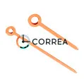 Стрелки для механизмов Ronda 500 700 1000 серий красное золото  FSKRO-009rs - 2