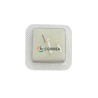 Стрілки для механізмів TMI/Seiko (PC, VJ, VX) срібло FSKTMI-004wb