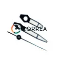Стрелки для механизмов TMI VJ VX серебро FSKTMI-015w - 2