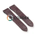 Ремешок кожаный для часов Cartier Santos100 XL коричневый RC-101 - 5