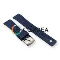 Ремешок для часов каучуковый FKM Jlong синий RFKM-101 - 4