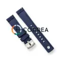 Ремешок для часов каучуковый FKM Jlong синий RFKM-101 - 5