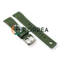 Ремешок для часов каучуковый FKM Jlong зеленый RFKM-101 - 2