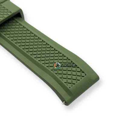 Ремешок для часов каучуковый FKM Jlong зеленый RFKM-101 - 12