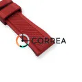 Ремешок для часов каучуковый FKM Jlong красный RFKM-101 - 5
