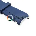 Ремешок для часов каучуковый FKM Jlong синий (полумесяц) RFKM-102 - 6