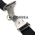 Каучуковый ремешок для часов черный RК-103 - 6