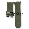 Ремешок для часов Audemars Piguet Royal Oak Offshore 42mm зеленый RKAP-105 - 4