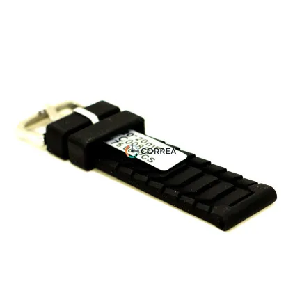 Каучуковий ремінець для годинника Casio чорний RKCA-011 - 9