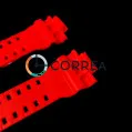 Каучуковий ремінець для годинника Casio G-Shock GA-100 GA-110 червоний RKCA-017 - 3