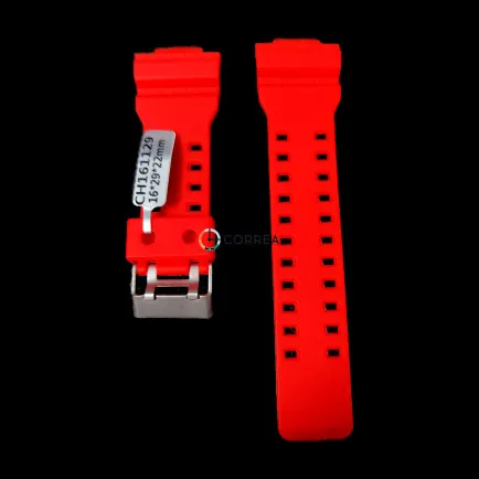 Каучуковий ремінець для годинника Casio G-Shock GA-100 GA-110 червоний RKCA-017 - 10