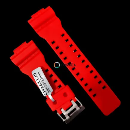 Каучуковий ремінець для годинника Casio G-Shock GA-100 GA-110 червоний RKCA-017 - 6