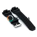 Каучуковый ремешок для часов Casio G-Shock GA-150 GLX-150 черный RKCA-022 - 3