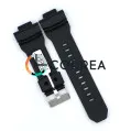 Каучуковый ремешок для часов Casio G-Shock GA-150 GLX-150 черный RKCA-022 - 1