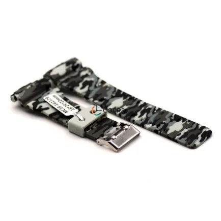 Каучуковый ремешок для часов Casio G-Shock GA-100 GA-110 серый RKCA-518gr - 9