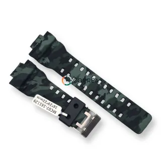 Каучуковый ремешок для часов Casio G-Shock GA-100 GA-110 хаки RKCA-023kh