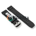 Каучуковый ремешок для часов Casio MDV-106 черный RKCA-025 - 3