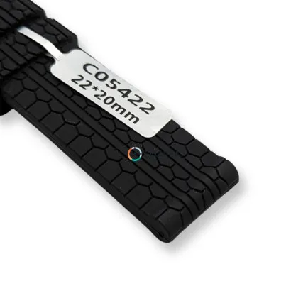 Каучуковый ремешок для часов Casio черный RKCA-026 - 7