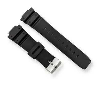 Каучуковий ремінець для годинника Casio G-Shock DW-9051 DW-9052 чорний RKCA-502