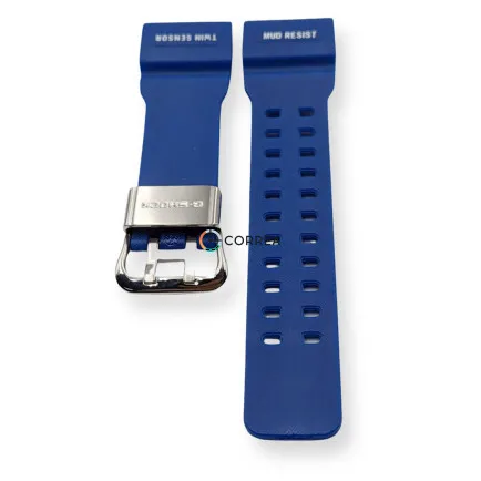 Каучуковий ремінець для годинника Casio G-Shock GG-1000 синій RKCA-504 - 9