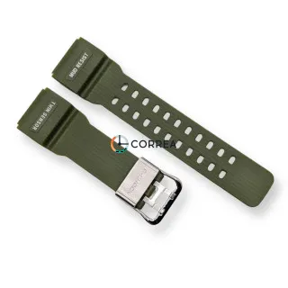 Каучуковый ремешок для часов Casio G-Shock GG-1000 хаки RKCA-504