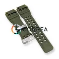 Каучуковый ремешок для часов Casio G-Shock GG-1000 хаки RKCA-504 - 4