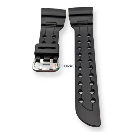 Каучуковый ремешок для часов Casio G-Shock GWF-D1000 черный RKCA-509 - 7