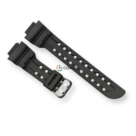 Каучуковый ремешок для часов Casio G-Shock GWF-D1000 черный RKCA-509 - 6