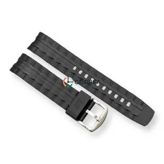 Каучуковый ремешок для часов Casio EF-550 черный RKCA-514