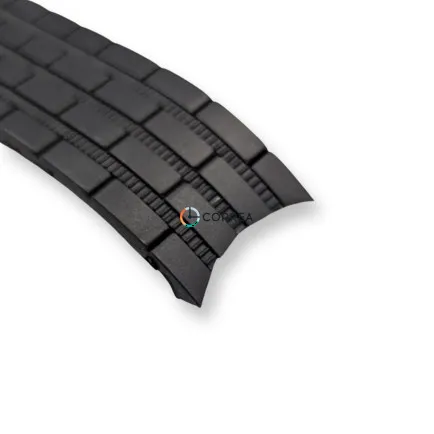 Каучуковый ремешок для часов Casio EF-523 черный RKCA-515 - 7