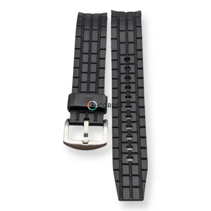 Каучуковый ремешок для часов Casio EF-523 черный RKCA-515 - 10