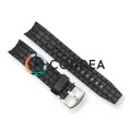 Каучуковый ремешок для часов Casio EF-523 черный RKCA-515 - 1