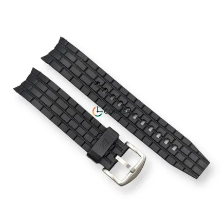 Каучуковый ремешок для часов Casio EF-523 черный RKCA-515 - 6