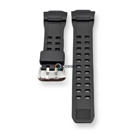 Каучуковый ремешок для часов Casio G-Shock GW-9400 черный RKCA-517 - 10