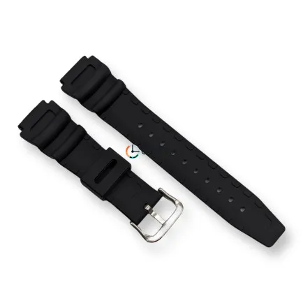 Каучуковий ремінець для годинника Casio EF-523 чорний RKCA-520 - 8