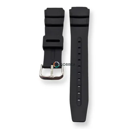 Каучуковий ремінець для годинника Casio EF-523 чорний RKCA-520 - 10